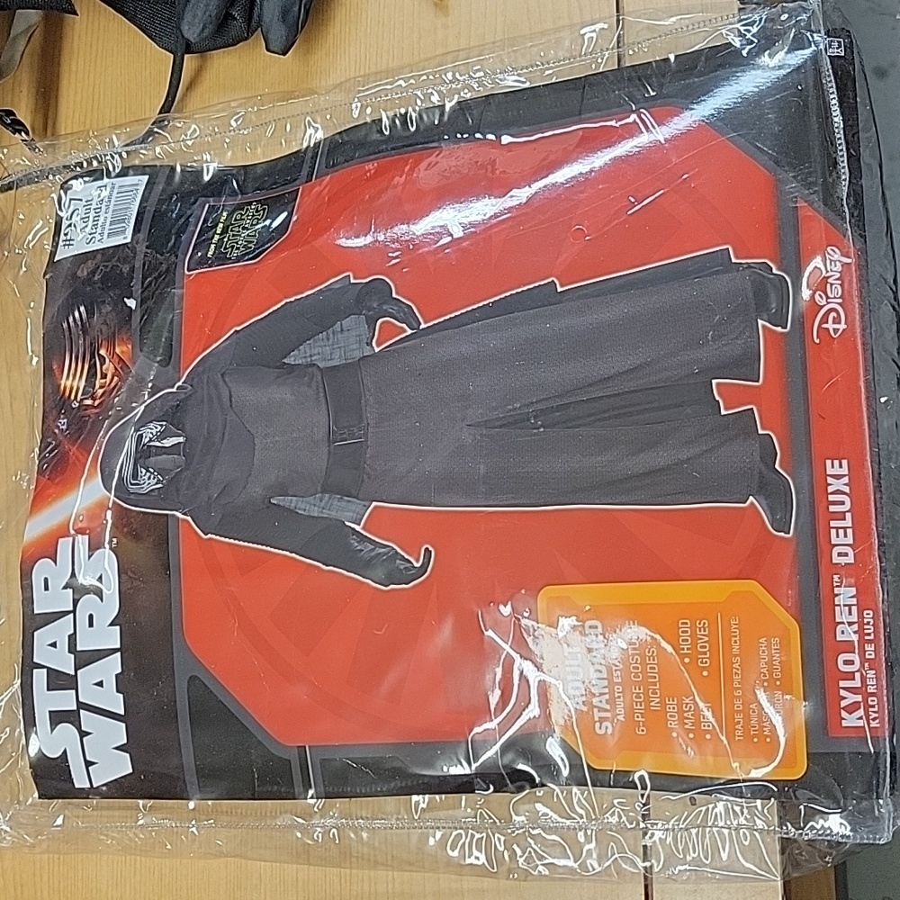 Kylo Ren Adult STANDARD SIZE (UP TO 44) Halloween Costume Star Wars
